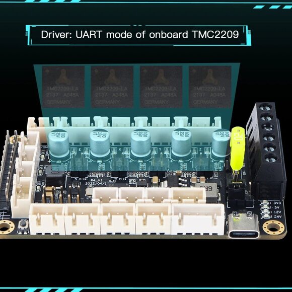 NWOT FYSETC R4 Motherboard For Voron V0 3D Printer Parts - Picture 3 of 8